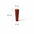 Korek-gumowy-fi-9-5-mm,-h-20-mm-wymiary