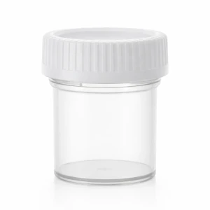 Pojemnik PP na próbki 25 ml z nakrętką sterylny